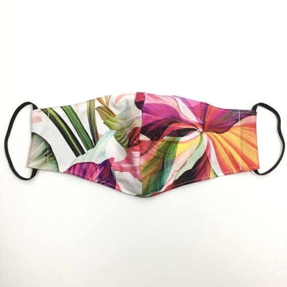 2/$15 - Flower Mask, Tropical Plants & Leaves Face Mask, Filti Filter - Picture 3 of 14